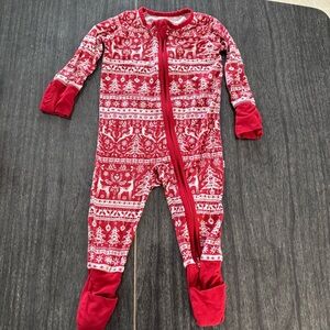 Little Sleepies Reindeer Bamboo Zippy Pajamas